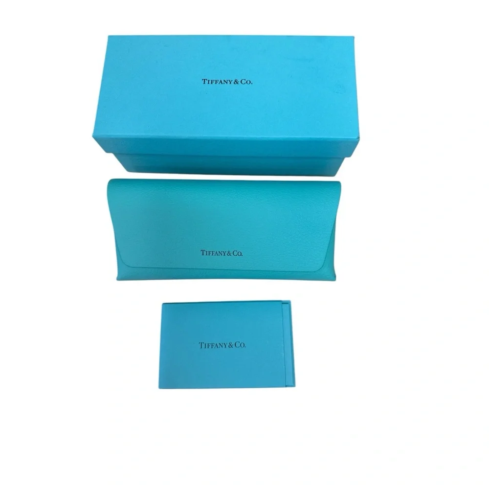 Tiffany & Co.‎ Blue Eyeglass Magnetic Closure Case in Box